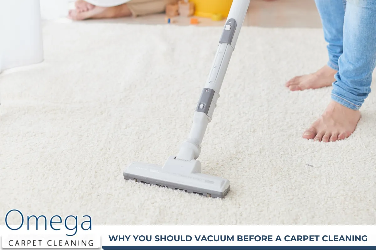 Why You Should Vacuum Before a Carpet Cleaning