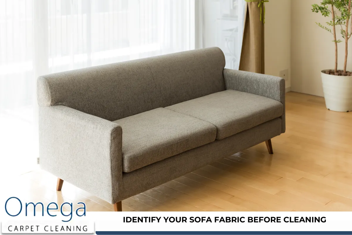 Identify Your Sofa Fabric Before Cleaning