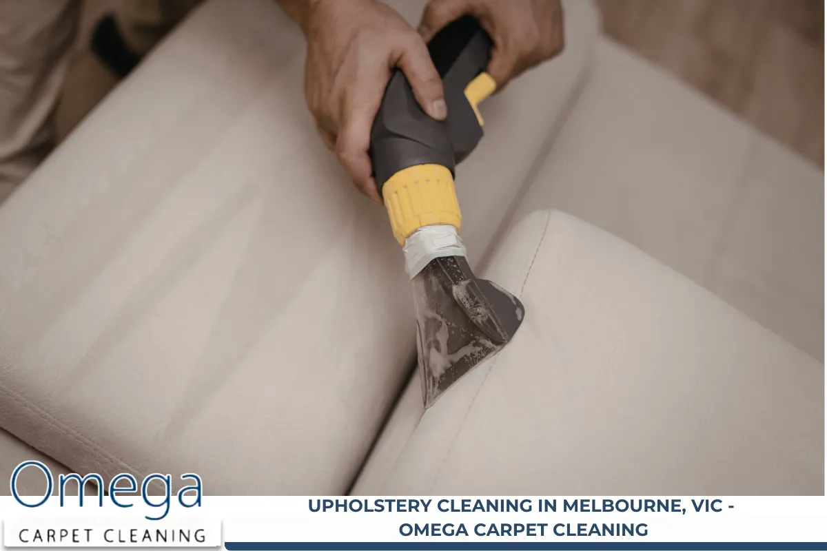 Upholstery Cleaning in Melbourne, VIC - Omega Carpet Cleaning