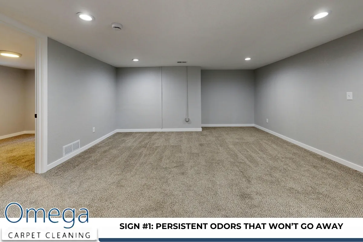 Sign #1 Persistent Odors That Won’t Go Away