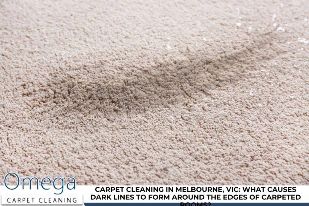 Carpet Cleaning in Melbourne, VIC: What Causes Dark Lines to Form Around the Edges of Carpeted Rooms?